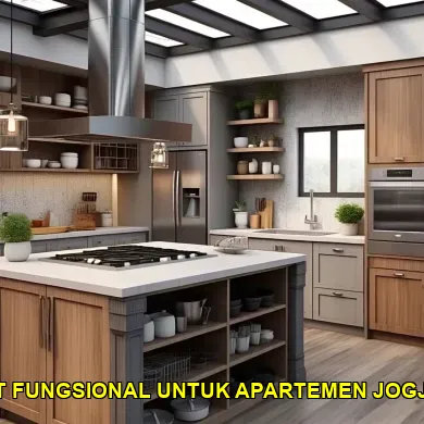 7 Tips Desain Kitchen Set Fungsional untuk Apartemen UGM